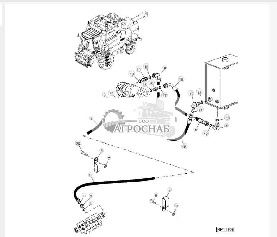 Гидравлические напорные шланги 